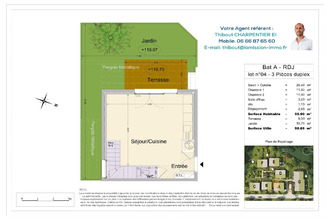 Ma-Cabane - Vente Appartement Biot, 59 m²