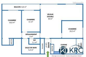 Ma-Cabane - Vente Appartement Bordeaux, 92 m²