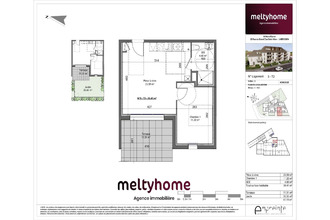 Ma-Cabane - Vente Appartement Caen, 39 m²