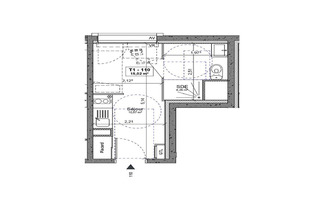 Ma-Cabane - Vente Appartement CAEN, 14 m²