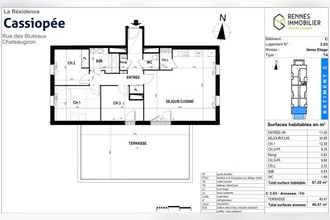 Vente Appartement 35410, CHATEAUGIRON France