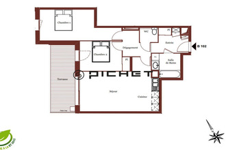 Ma-Cabane - Vente Appartement CHEVRY, 66 m²