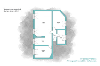 Ma-Cabane - Vente Appartement CLICHY, 64 m²