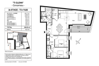 Ma-Cabane - Vente Appartement CONCARNEAU, 88 m²