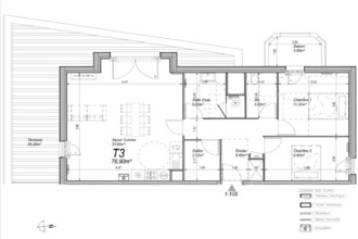 Ma-Cabane - Vente Appartement CUCQ, 76 m²