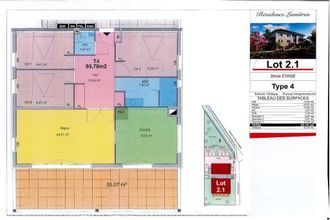 Ma-Cabane - Vente Appartement DOUVAINE, 93 m²