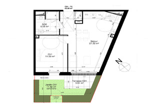 Ma-Cabane - Vente Appartement DOUVRES-LA-DELIVRANDE, 43 m²