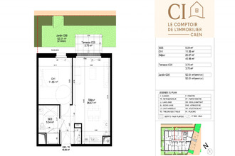 Ma-Cabane - Vente Appartement Douvres-la-Délivrande, 43 m²