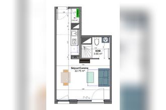 Ma-Cabane - Vente Appartement ENTRANGE, 27 m²