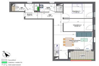 Ma-Cabane - Vente Appartement ENTRANGE, 62 m²