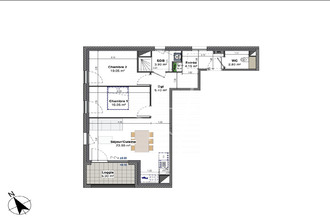 Ma-Cabane - Vente Appartement ENTRANGE, 59 m²