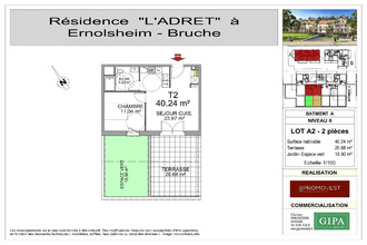 Ma-Cabane - Vente Appartement Ernolsheim-Bruche, 40 m²