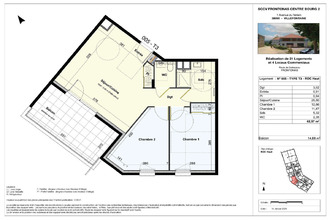 Ma-Cabane - Vente Appartement FRONTONAS, 62 m²