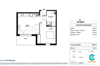 Ma-Cabane - Vente Appartement Frouzins, 40 m²