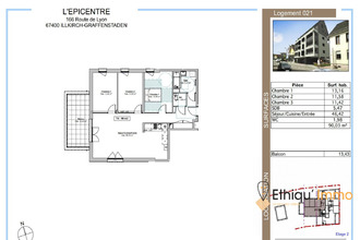 Ma-Cabane - Vente Appartement Illkirch-Graffenstaden, 90 m²