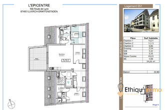 Ma-Cabane - Vente Appartement Illkirch-Graffenstaden, 94 m²