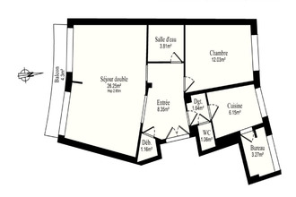 Ma-Cabane - Vente Appartement ISSY-LES-MOULINEAUX, 63 m²