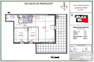 Vente Appartement 45380, La Chapelle-Saint-Mesmin France