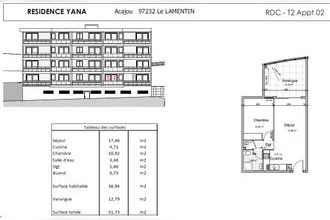 Ma-Cabane - Vente Appartement Lamentin, 39 m²