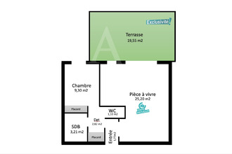 Ma-Cabane - Vente Appartement LATTES, 43 m²