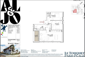 Ma-Cabane - Vente Appartement Le Touquet-Paris-Plage, 69 m²