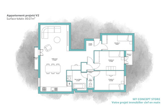 Ma-Cabane - Vente Appartement LEVALLOIS-PERRET, 80 m²