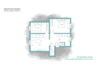 Ma-Cabane - Vente Appartement LEVALLOIS-PERRET, 56 m²