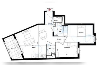 Ma-Cabane - Vente Appartement LYON 3, 62 m²