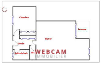 Ma-Cabane - Vente Appartement MANDELIEU LA NAPOULE, 33 m²