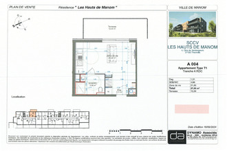 Vente Appartement 57100, Manom France