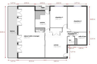 Ma-Cabane - Vente Appartement Marseille, 80 m²