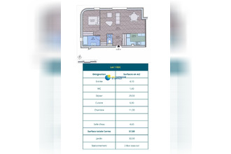 Ma-Cabane - Vente Appartement Marseille, 57 m²