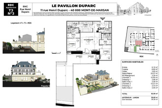 Ma-Cabane - Vente Appartement MONT-DE-MARSAN, 82 m²