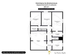 Ma-Cabane - Vente Appartement Montigny-le-Bretonneux, 89 m²