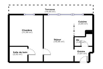 Ma-Cabane - Vente Appartement Montreuil, 45 m²
