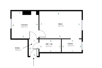 Ma-Cabane - Vente Appartement MONTROUGE, 27 m²