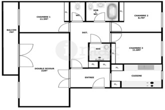 Ma-Cabane - Vente Appartement NEUILLY-SUR-SEINE, 95 m²