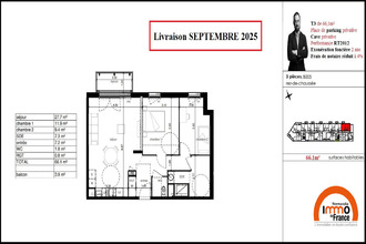 Ma-Cabane - Vente Appartement NOTRE-DAME-DE-BONDEVILLE, 66 m²