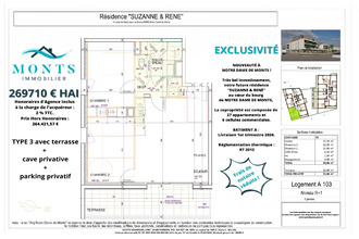 Vente Appartement 85690, Notre-Dame-de-Monts France