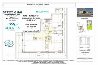 Ma-Cabane - Vente Appartement Notre-Dame-de-Monts, 103 m²