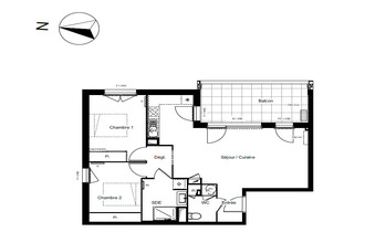Ma-Cabane - Vente Appartement OLEMPS, 65 m²