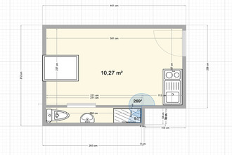 Ma-Cabane - Vente Appartement PARIS 10, 8 m²