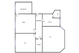 Ma-Cabane - Vente Appartement PARIS 13, 60 m²