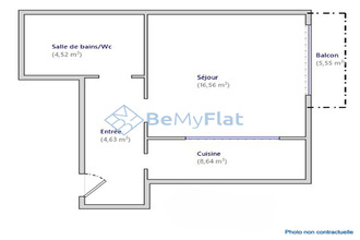Ma-Cabane - Vente Appartement PARIS 13, 34 m²