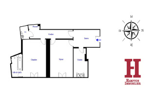 Ma-Cabane - Vente Appartement PARIS 14, 52 m²