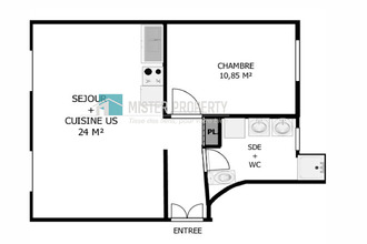 Ma-Cabane - Vente Appartement PARIS 17, 45 m²