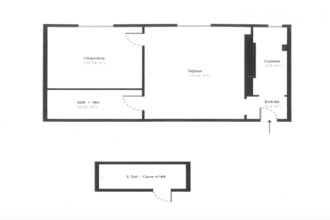 Ma-Cabane - Vente Appartement PARIS 18, 34 m²