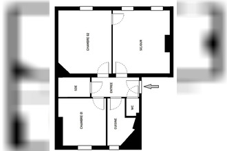 Ma-Cabane - Vente Appartement PARIS 18, 44 m²