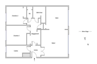 Ma-Cabane - Vente Appartement PARIS 18, 70 m²
