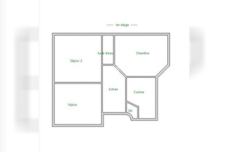 Ma-Cabane - Vente Appartement PARIS 18, 54 m²